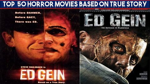 Ed Gein(2000)| The Butcher of Plainfield |Series 3| Top 50 Horror Movies Inspired by True Events