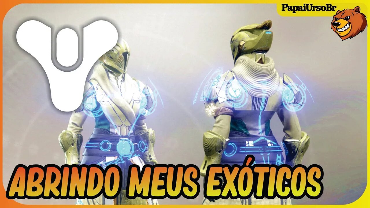 DESTINY 2 │ ABRINDO MEUS ENGRAMAS EXOTICOS DO FARME DOS SETORES PERDIDOS