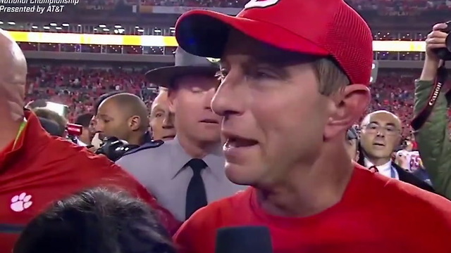 The Wildcard - Clemson Coach Says Its All About This 1 Word