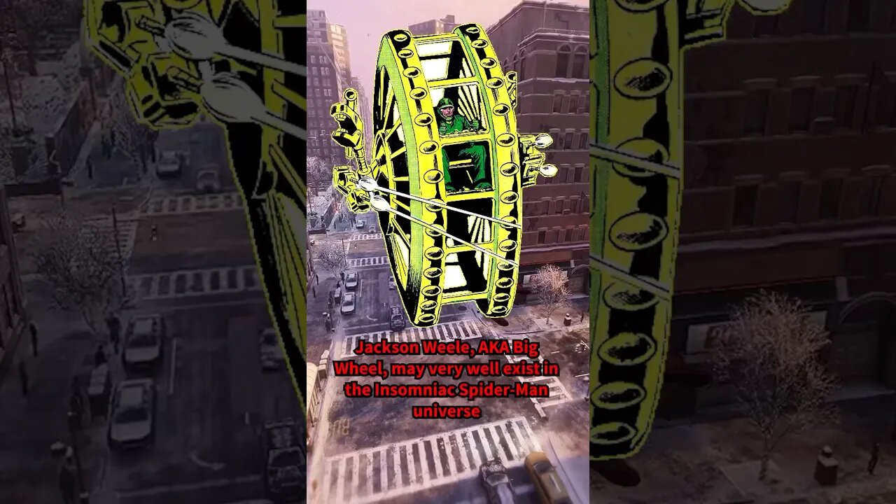 Big Wheel in Spider-Man Miles Morales #shorts