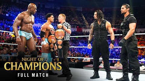 Reigns Rollins vs. The Prime Time Players - Tag Team Title Match Night of Champions