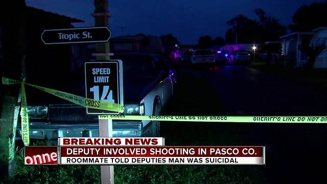 Pasco Sheriff's Office investigating deputy-involved shooting