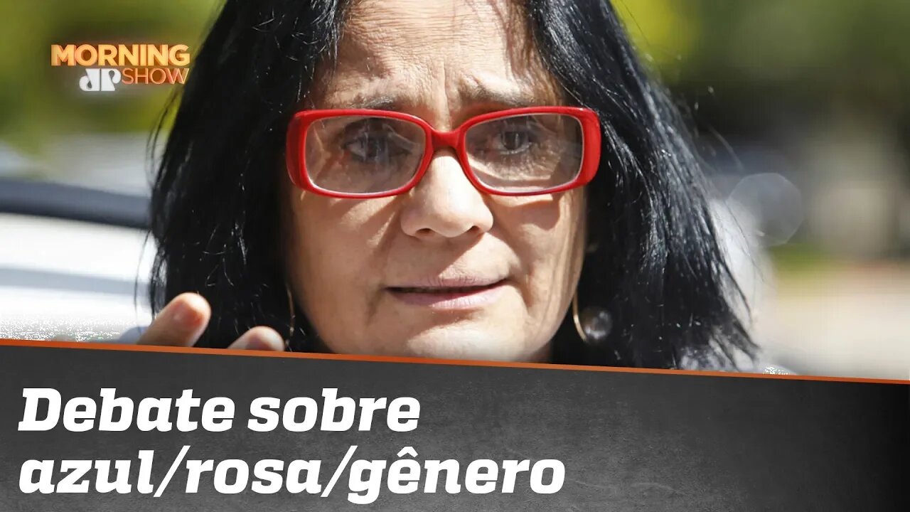 Damares Alves: o melhor e mais quente debate sobre azul/rosa/gênero