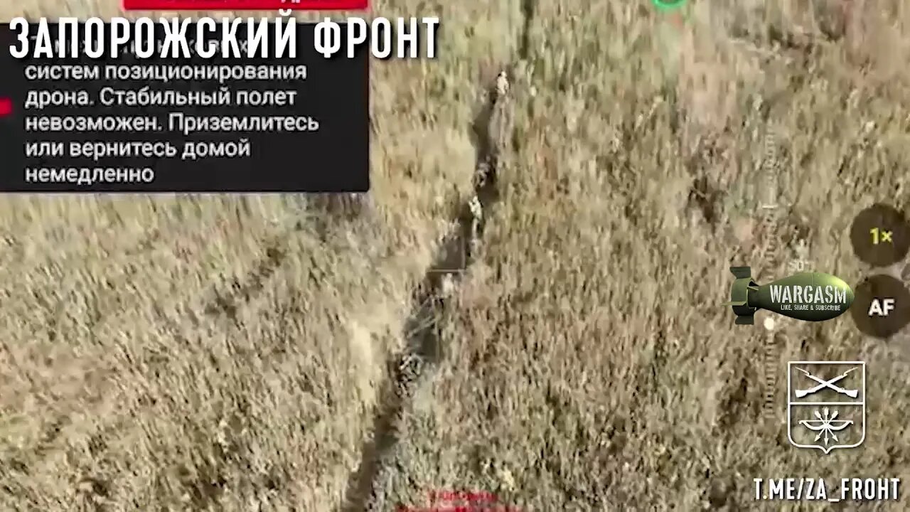 Grenade dropping drone terrorises Ukrainian troops near Bakhmut