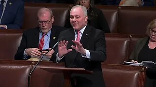 Majority Leader Steve Scalise on the House Floor