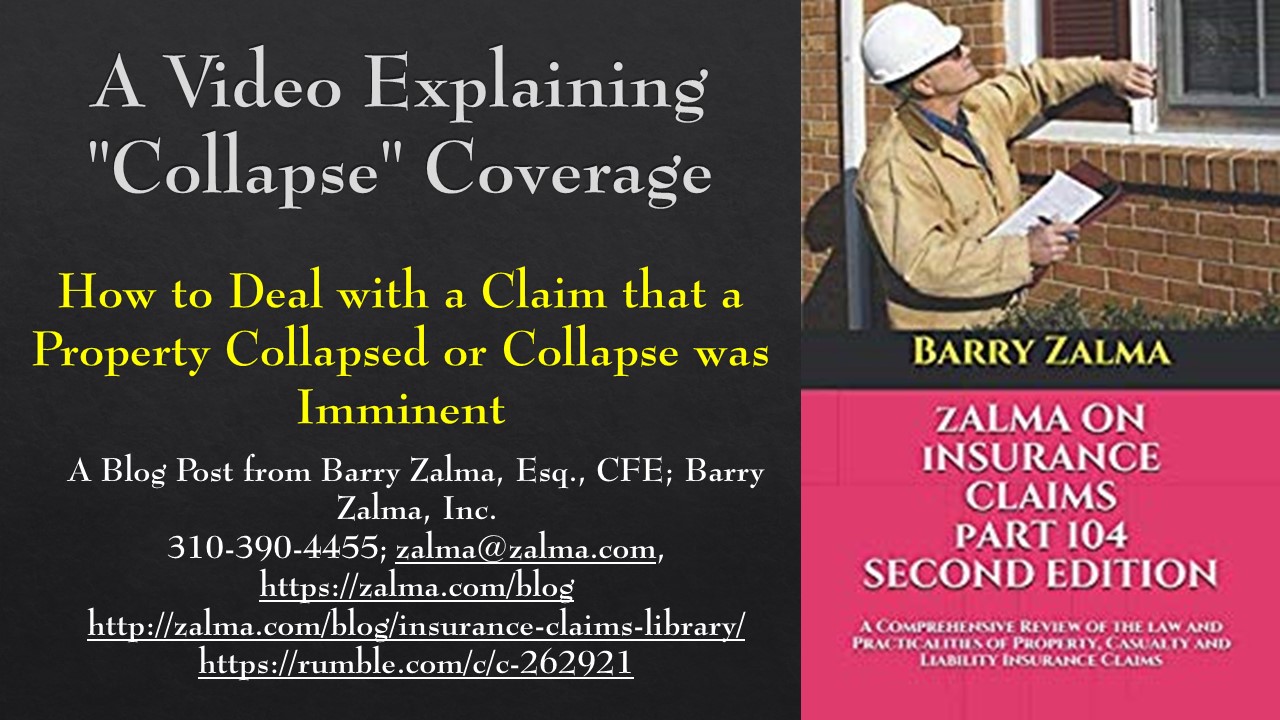 A Video Explaining "Collapse" Coverage