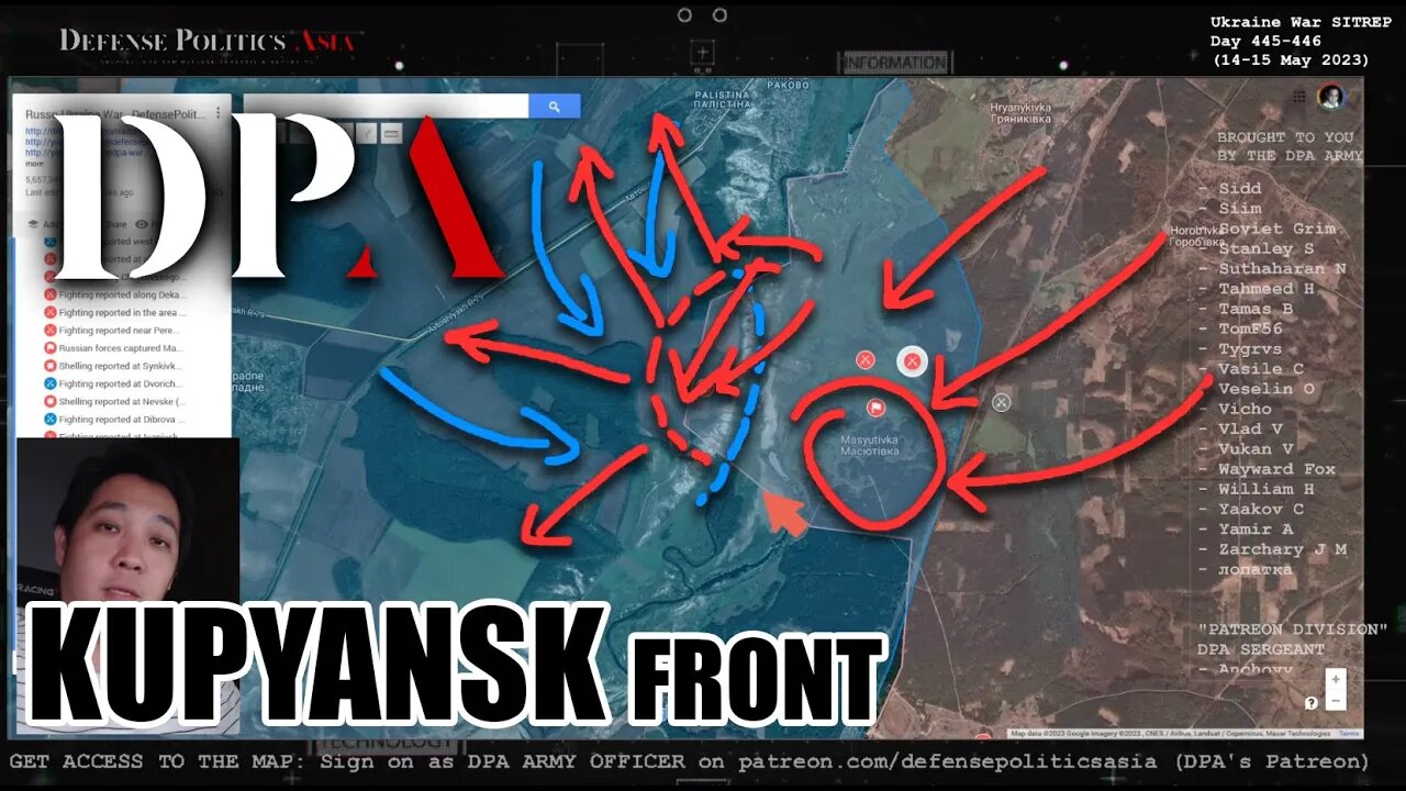 [ Kupyansk Front ] RUSSIAN FORCES CROSSED OSKIL RIVER; Captured Masyutivka; Ukraine MoD was honest