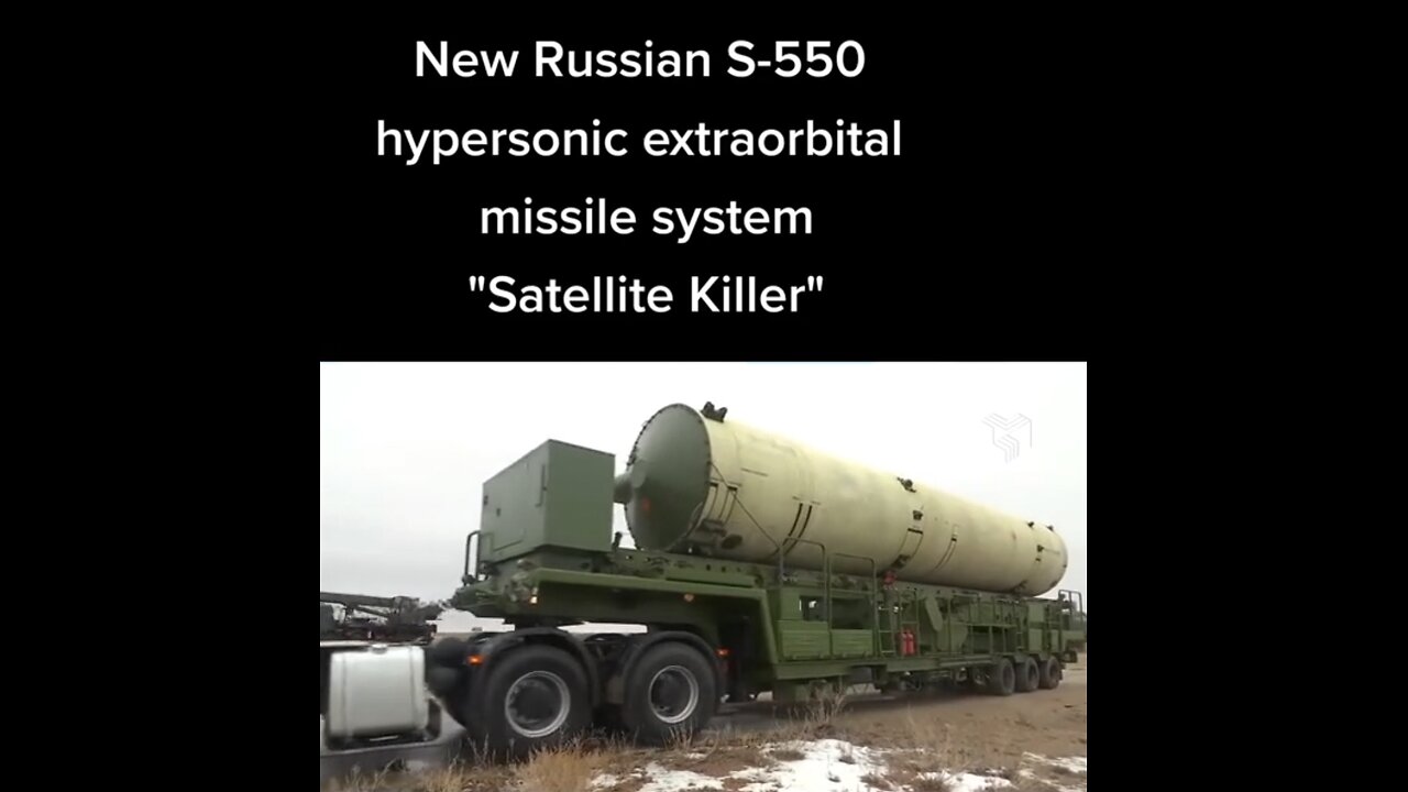 The new Russian S-550 hypersonic extraorbital missiles system - Satellite Killer