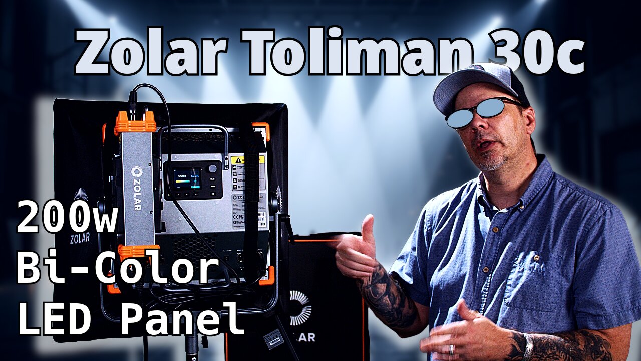 Zolar Toliman 30C the best LED Panel money can by. #filmlighting
