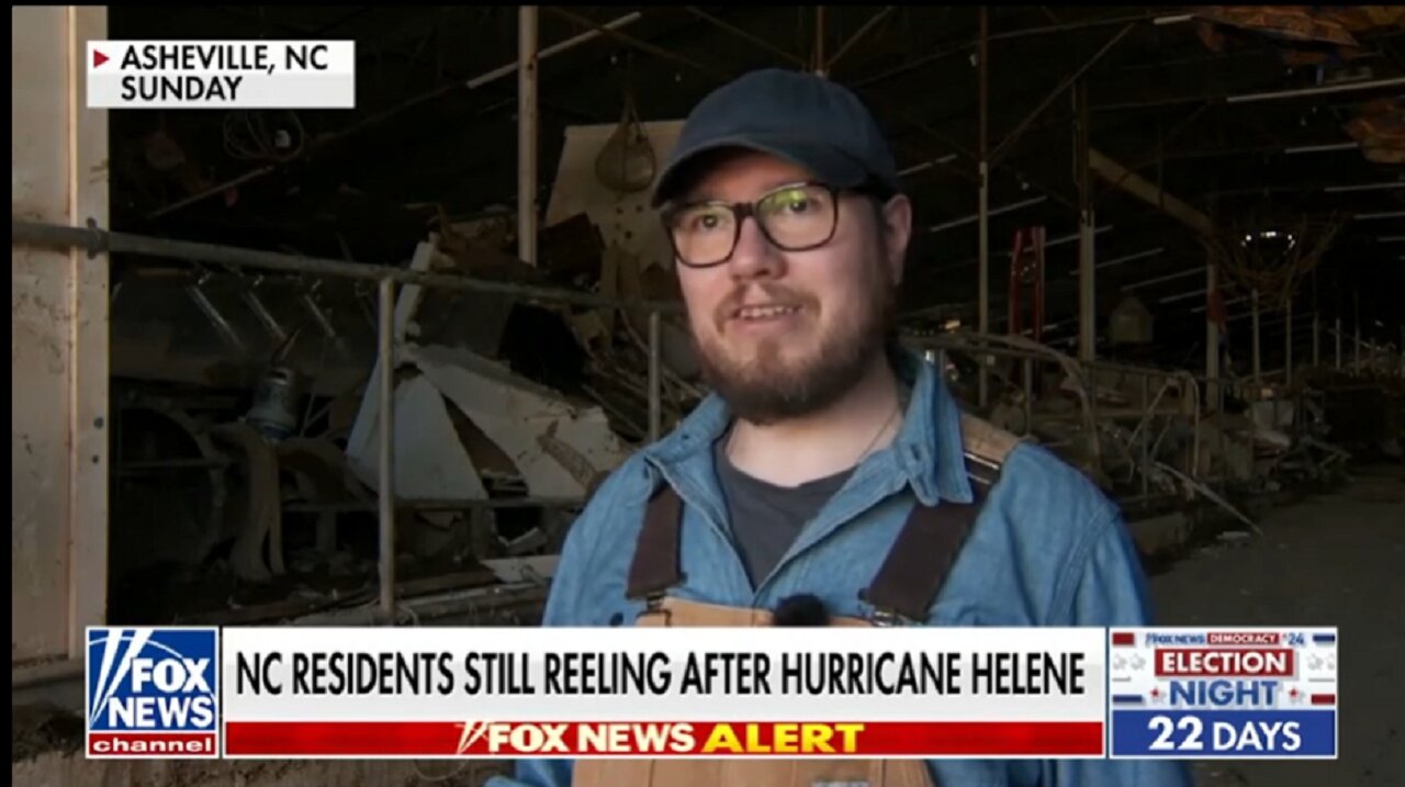 NC RESIDENTS STILL REELING AFTER HURRICANE HELENE
