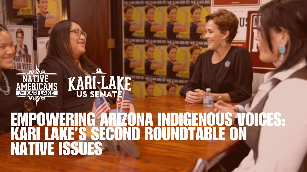 Empowering Arizona Indigenous Voices: Kari Lake’s Second Roundtable on Native Issues