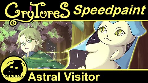 Crytures Speedpaint - Astral Visitor