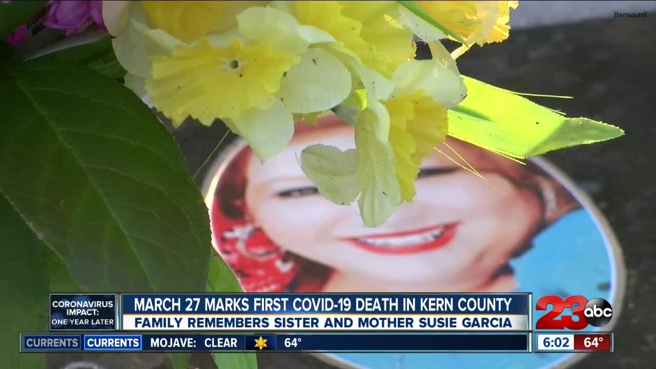 First covid-19 death in Kern County, family reflects a year later