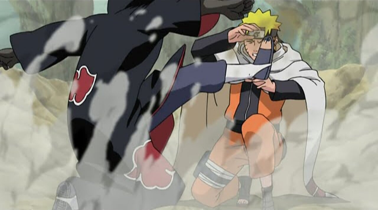 Tobi Wastes Time of Naruto Kakashi and Others When Itachi Fights Sasuke, Tobi VS 8 Man Squad