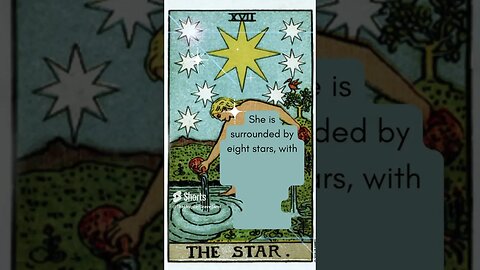Interstellar Tarot: Unveiling The Star Card's Cosmic Connections! Intro #shorts #tarot #nasa