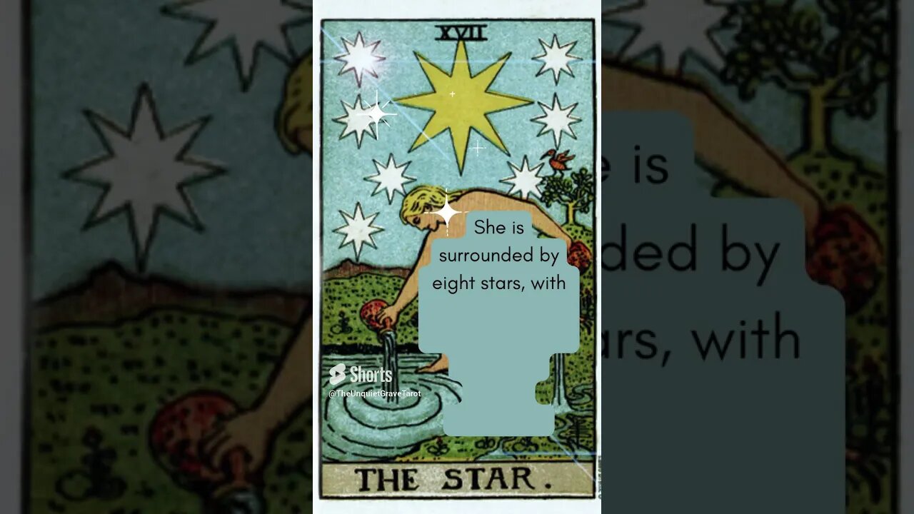 Interstellar Tarot: Unveiling The Star Card's Cosmic Connections! Intro #shorts #tarot #nasa