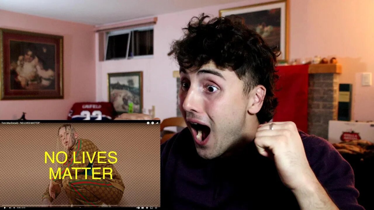 HE'S SPITTING STRAIGHT FACTS!! Reacting To Tom Macdonald "No Lives Matter" (Music Video)