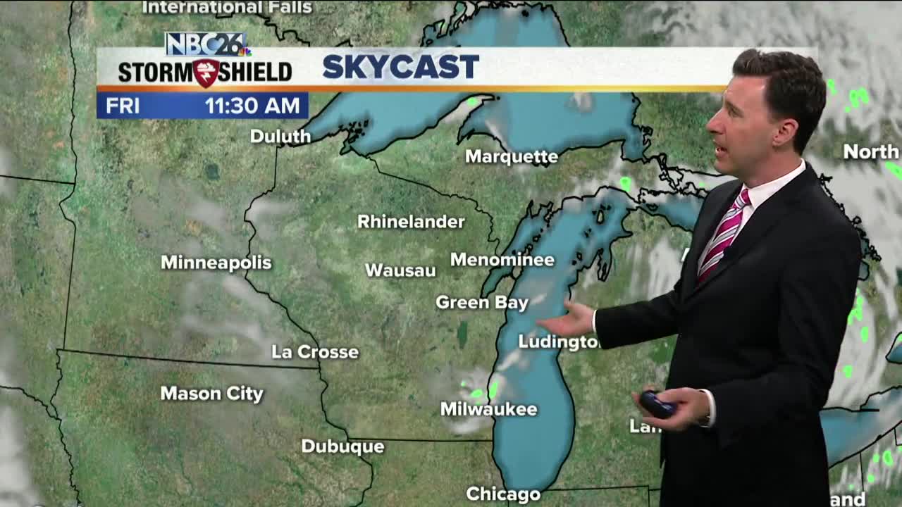 Michael Fish's NBC26 weather forecast