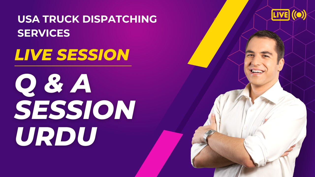 Live Session for USA Truck Dispatching Services