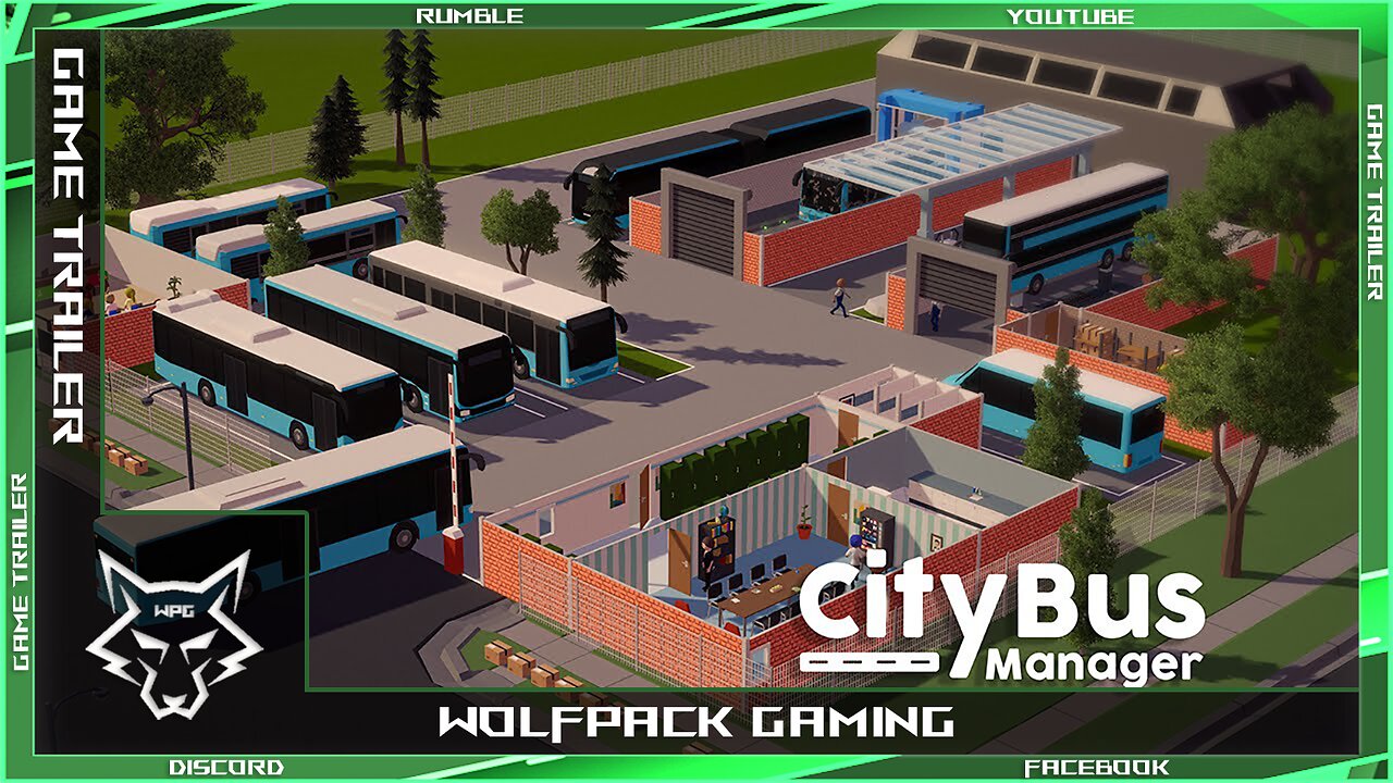 【 City Bus Manager 】➞【 Official Trailer 】➞【 2024 】