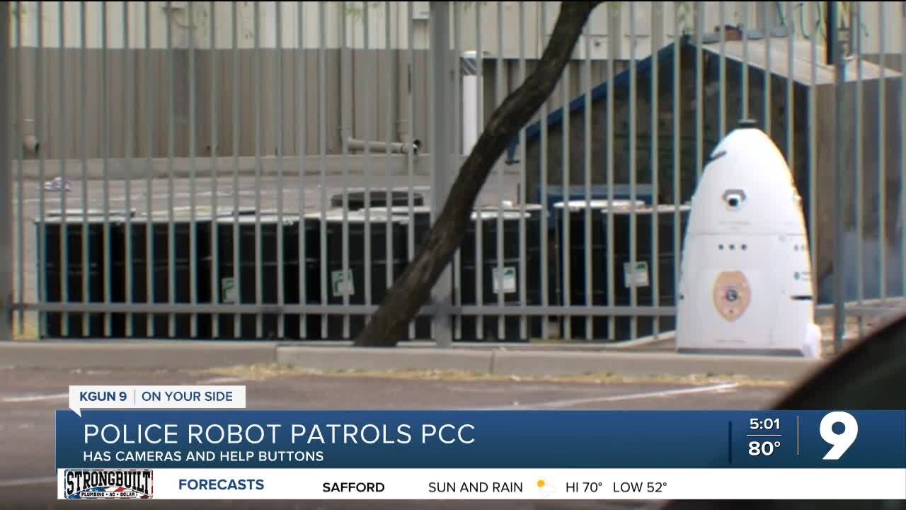 A robot’s patrolling Pima Community College