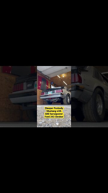 Pro Street Foxbody Sleeper With Nitrous 💪🏼