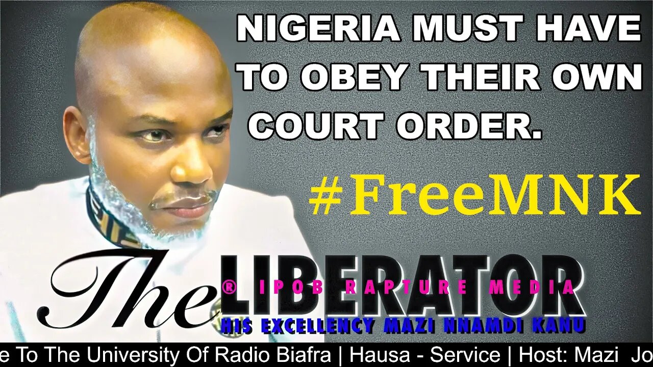 Welcome To The University Of Radio Biafra | Hausa - Service | Host: Mazi Jonathan Chinedu | REPLAY