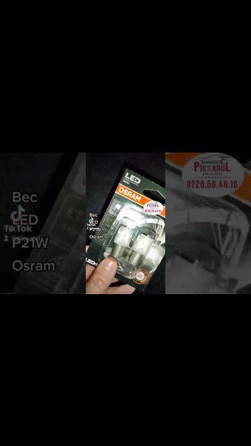 Bec #LED P21W #Osram #piesarul