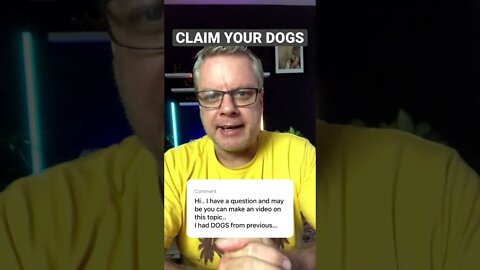 Claim Your Credited Dogs