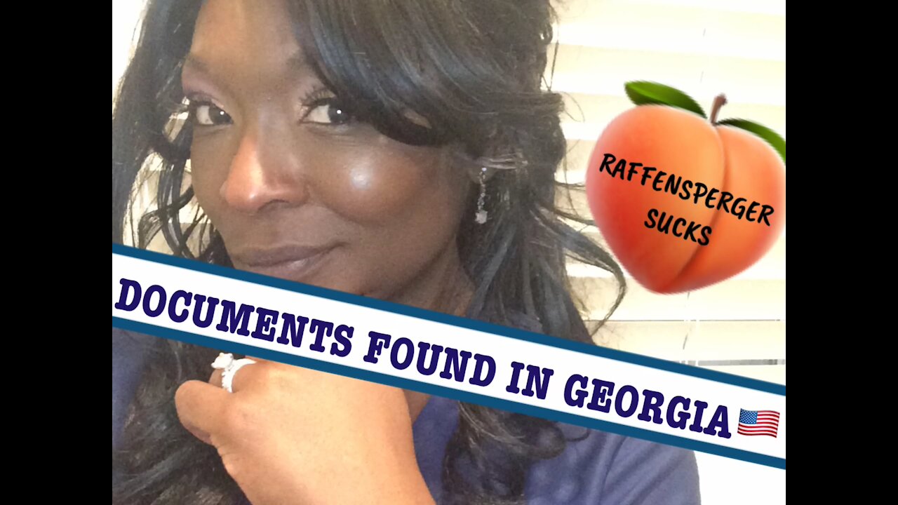 GEORGIA UPDATE | FULTON COUNTY MAYHEM | RAFFENSPERGER FINDS MISSING ELECTION DOCUMENTS