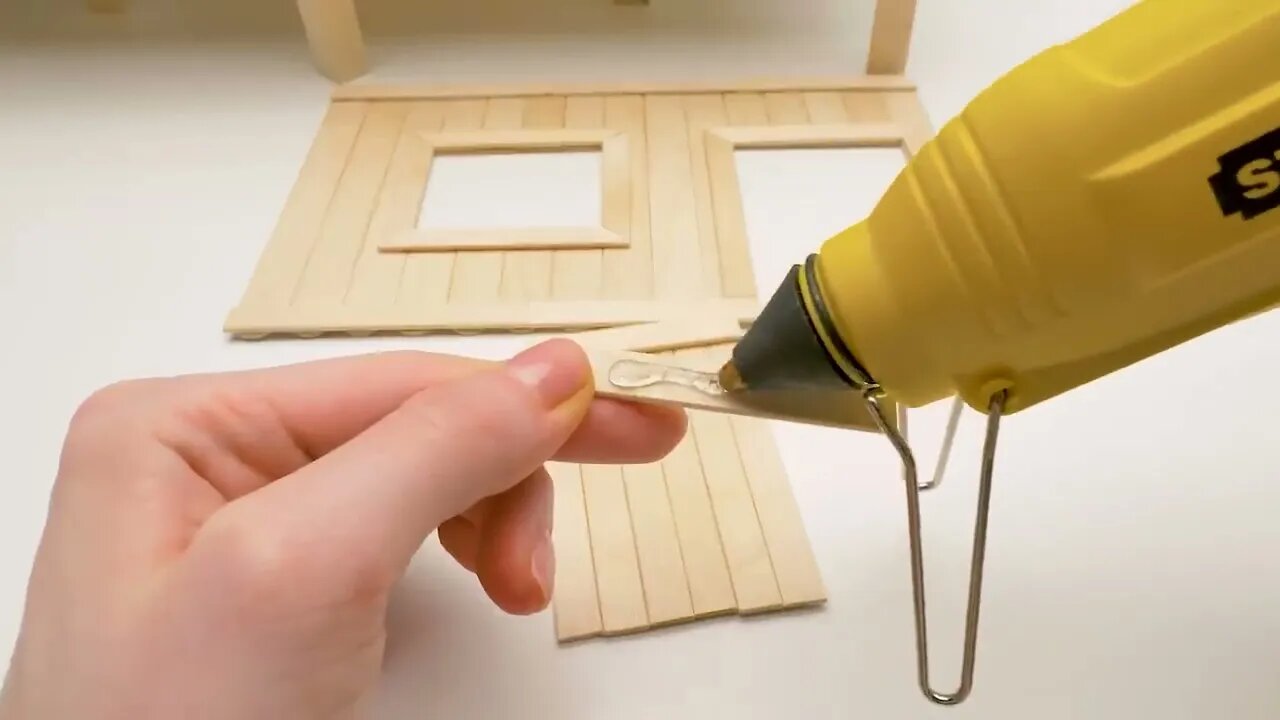 How to Make Popsicle Stick House for Rat