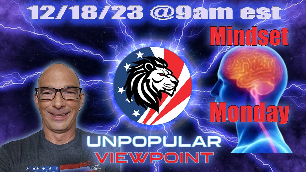 Morning ViewPoint with Poppy - MINDSET MONDAY 12/18/23 @9am est