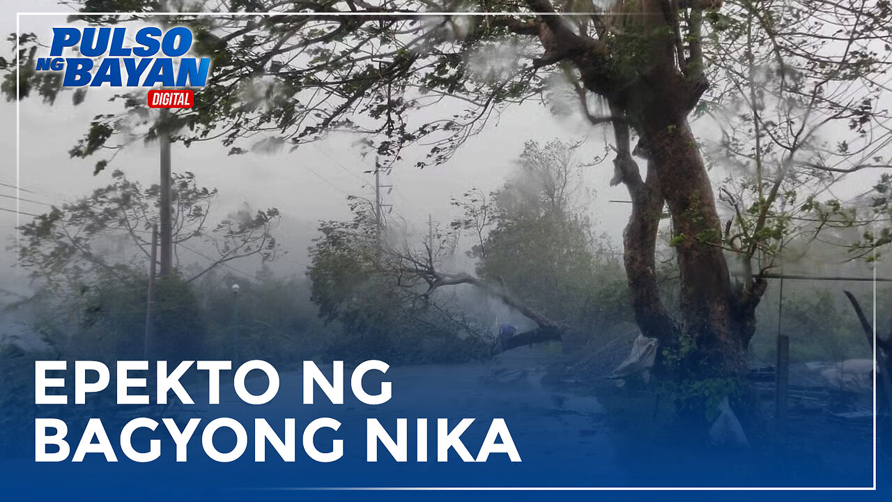 EPEKTO NG BAGYONG NIKA SA REGION 3