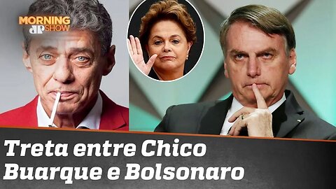 Chico Buarque e Bolsonaro “tretam” e Dilma entra com “voadora”