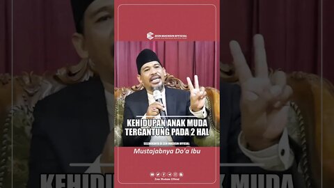 Kehidupan Anak Muda Tergantung Pada Dua Hal