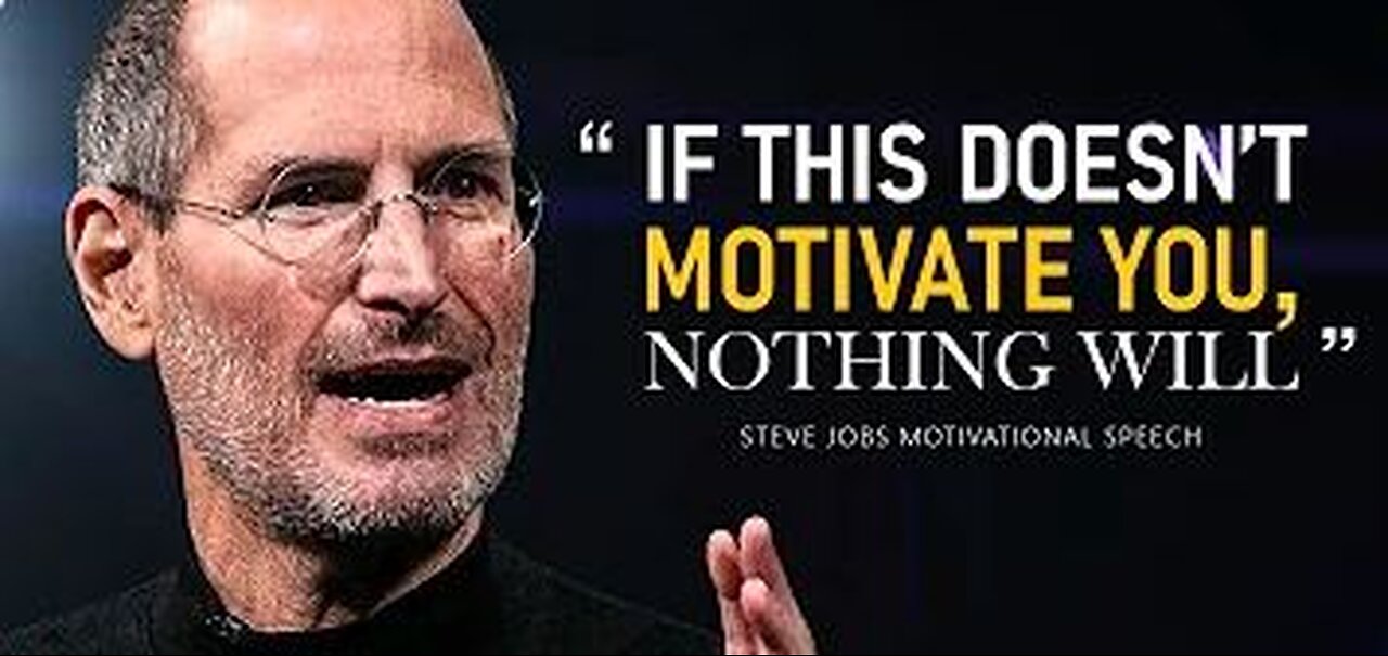 One of the Greatest Speeches Ever | Steve Jobs