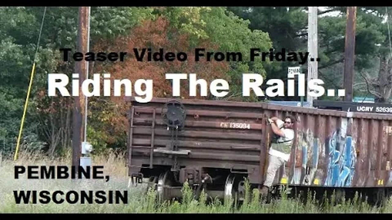 Working To Switch Railcars In Pembine, WI (Teaser From 40 Minute Video) | Jason Asselin