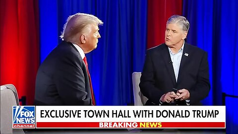 Trump town hall so bad, even friendly Hannity can't save him