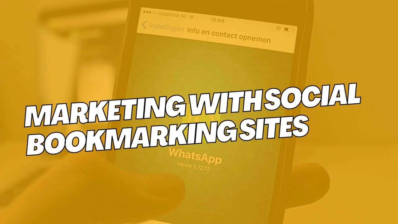 Marketing With Social Bookmarking Sites #Web2.0