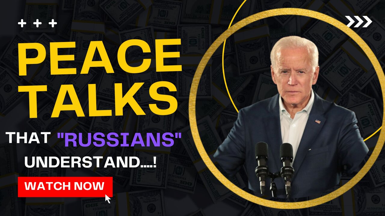 "Peace Talks" in a language that Russians understand. Ukraine receives Military help
