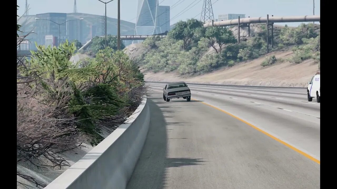 Chevrolet Caprice Wreaks Havoc on the 405