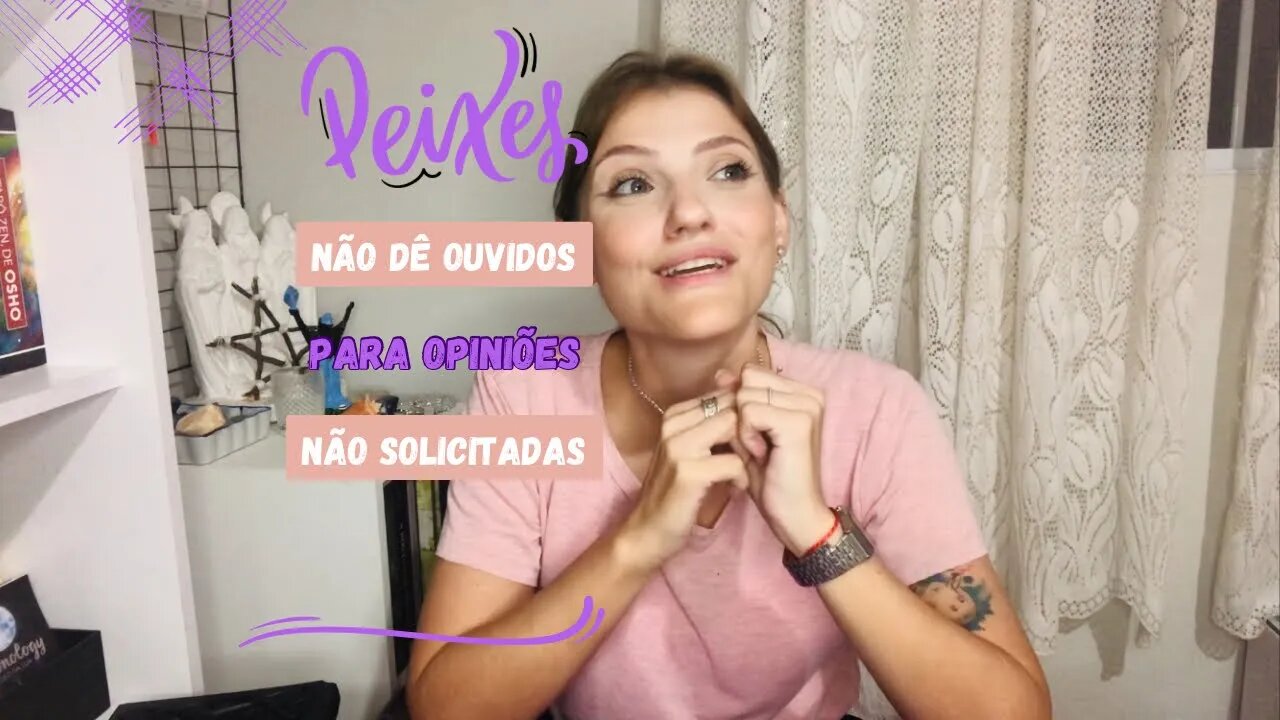 PEIXES ♓️ ABRIL 2023 - NÃO DEIXE QUE OPINIÕES NÃO SOLICITADAS INTERFIRAM EM SUAS DECISÕES!!