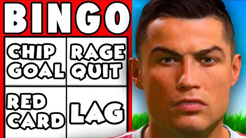 I Played FIFA 22 Bingo
