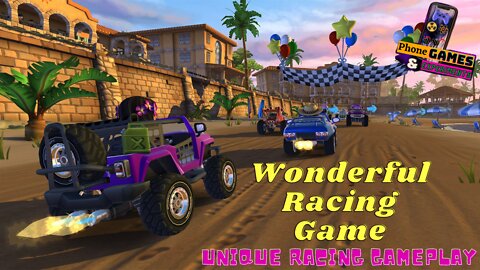 Beach Buggy Racing | Wonderful and Unique Racing Game | Phone Gameplay