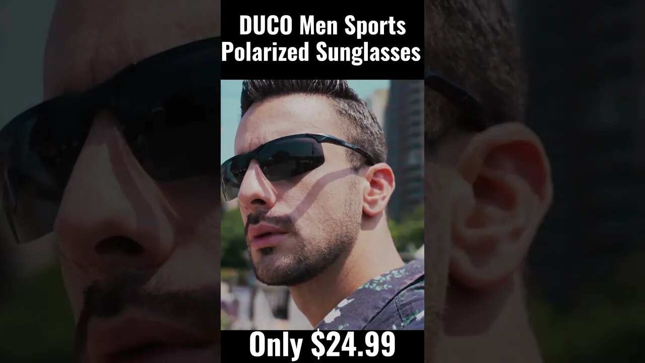 DUCO Men Sports Polarized Sunglasses Review #shorts #conjuctivitis #surge #eyes