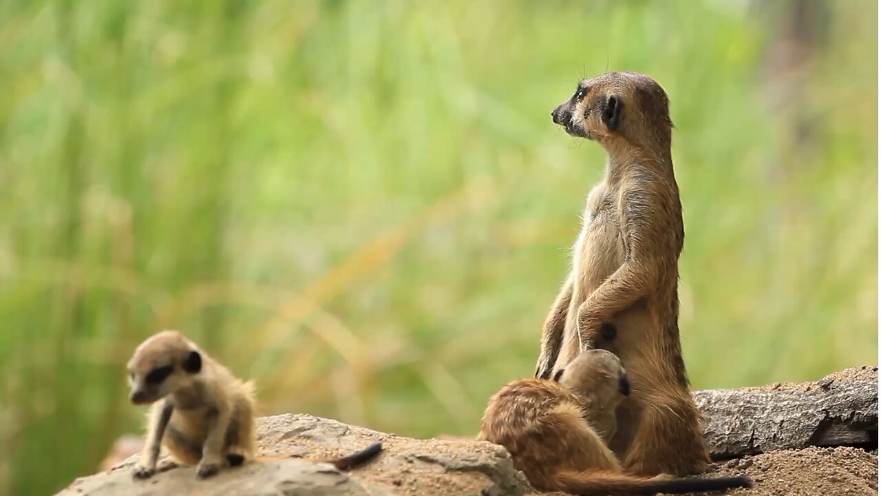 Meerkats #cute #nature #baby