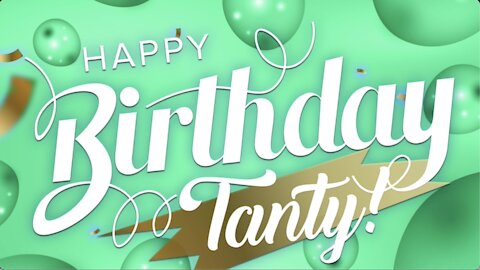 Tanty Birthday 2020