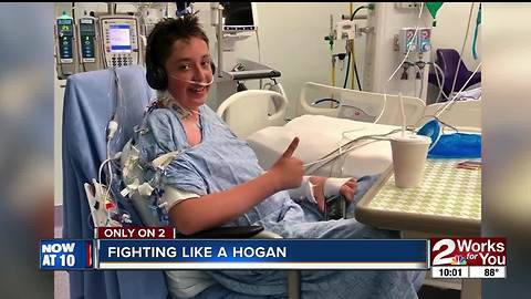 Miami family tells story of son's rare heart disease while "Fighting like a Hogan"