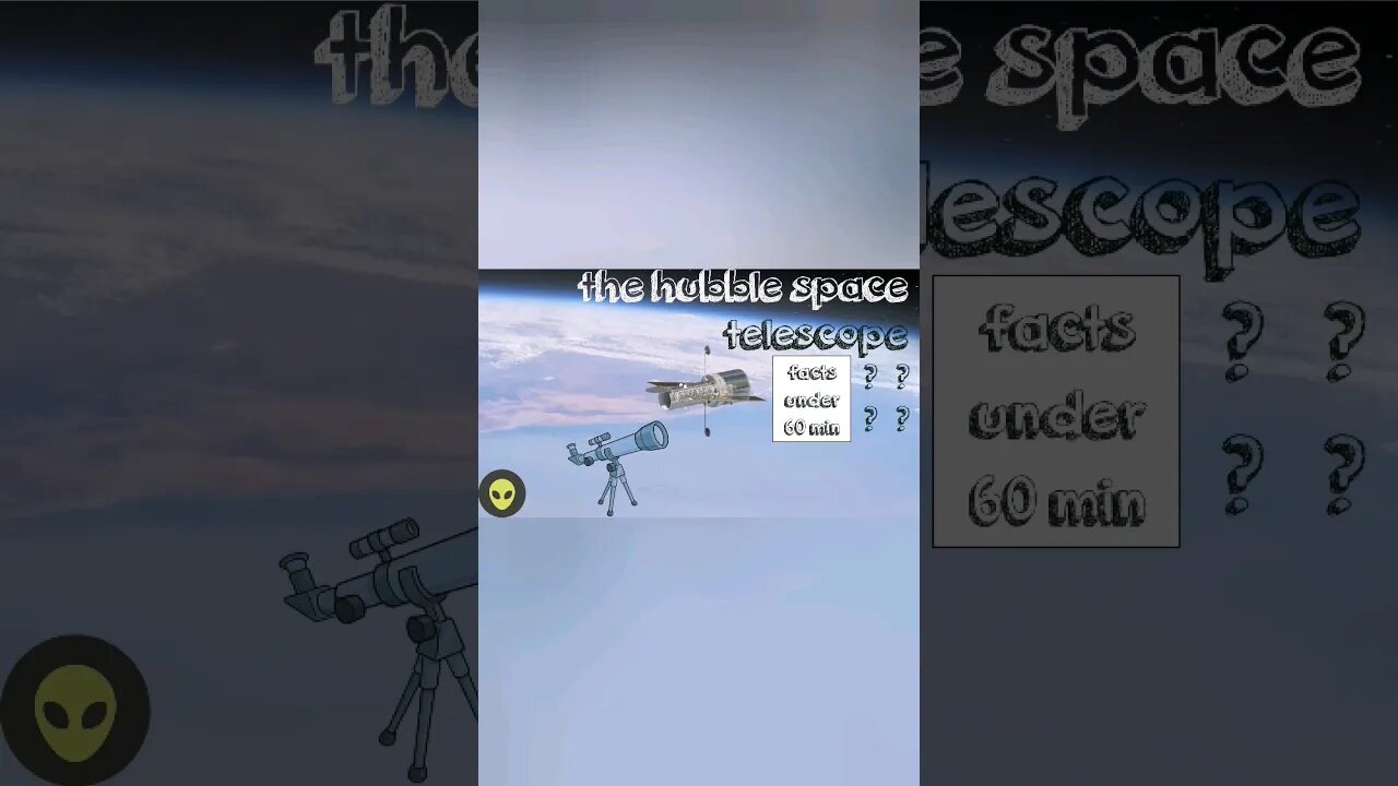 HUBBLE SPACE TELESCOPE🔭#short #shorts #shortvideo #space #hubble #telescope #new#clips #fact #facts
