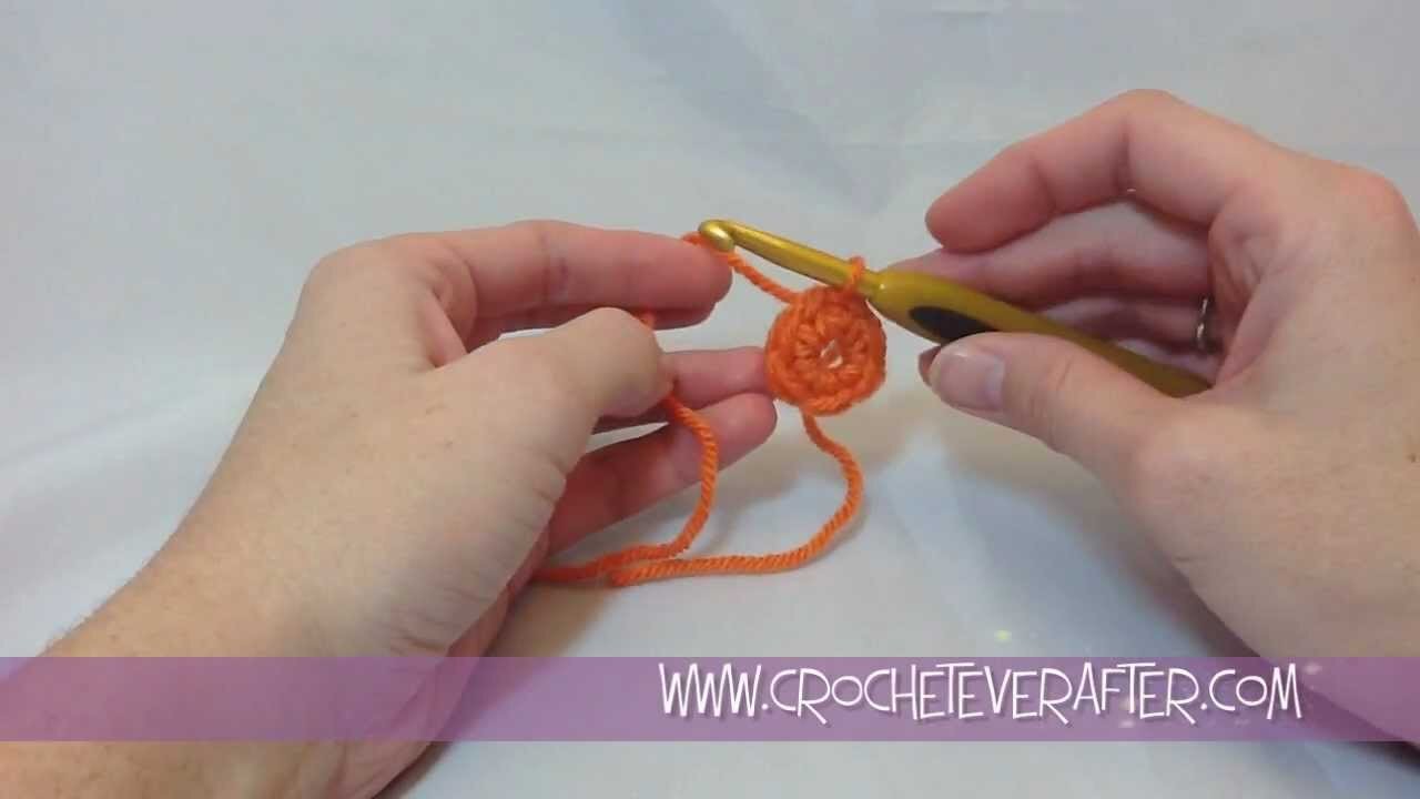 Single Crochet Tutorial #14: SC into Center Ring